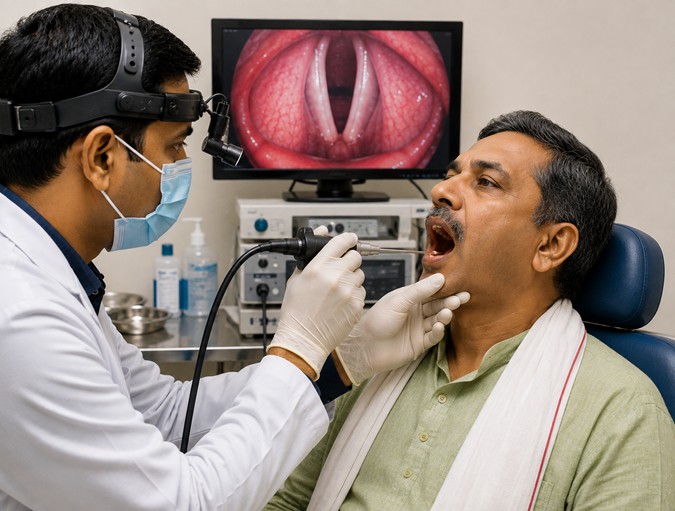 Screening of Voice Box Cancer